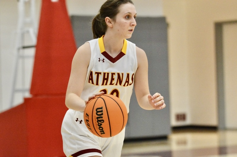 Sadie dribbling in a game